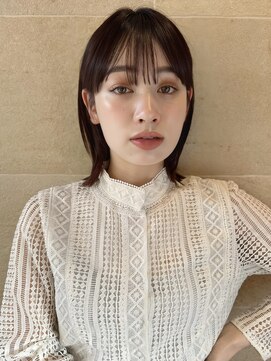 ビュートリアム265(BEAUTRIUM 265) ボブ/ロブ/切りっぱなし/前髪/顔周りカット/銀座一丁目