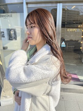 コワファースト 大分(COIFF1RST) 透明感のあるナチュラルベージュカラー