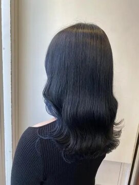 アン ブリーチ 大宮駅東口店(UN BLEACH) 【ワンカラー♪♪】ブルーブラックカラー♪♪