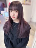派手に見えないディープバイオレット!