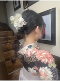 卒業式ヘアアレンジ