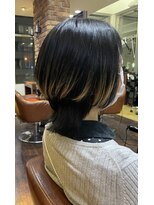 ヘアー デザイン ドルチェ(Hair design DOLCE)&nbsp;前下りウルフスタイル