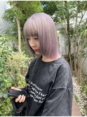 切りっぱなしボブミニボブパーマくびれボブ外ハネボブブリーチ