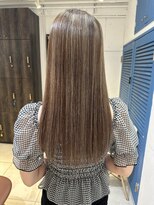 プライズ 成増店(prize)&nbsp;ハイライトカラーベージュダブルカラー成増