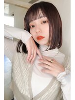 ファイン 三笠店(Fine)&nbsp;20代30代大人可愛い小顔ボブ前下がりショート