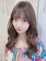 ユーフォリア 銀座本店(Euphoria) 山村/オルチャン巻き髪風パーマ銀座/愛されフェミニンロングヘア