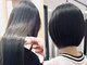 ジェムヘアスタジオ 平塚西口店(Gem Hair Studio)の写真/悩める大人女性にもおすすめのサロン♪髪の傷み具合を見極め、自然なストレートで艶のある美髪に☆
