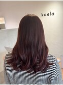 【kaela misaki】春カラー♪ショコラピンク