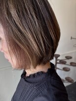 イチロクハチ(168 ichirokuhachi)&nbsp;ショートボブ　インナーカラー