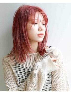 ロッソ ヘアアンドスパ 六町店(Rosso Hair&SPA) 外国人風ミディアムボブ