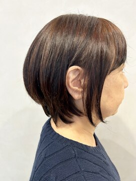 リコサロン(Lico Salon) 前下がりショートボブ