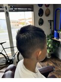 キッズ刈り上げスタイル