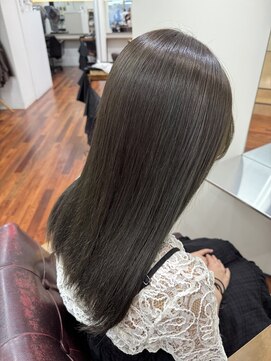 グランルッソ 岡山イオン前(GRAN LUSSO) ブリーチなしWカラー(7/13)