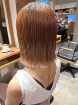 へアサロンアンドカフェガーデン(hair salon&cafe GARDEN)&nbsp;グラデーションカラー/オレンジカラー/オレンジベージュ