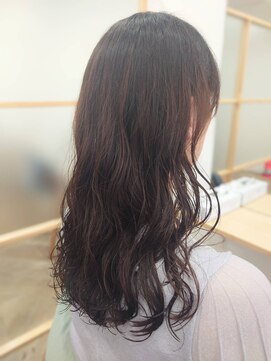 レイ 津田沼(Lei) アプリコットオレンジ/くびれヘア/ウェーブショート/津田沼