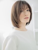 モッズヘア 越谷(mod's hair) 美髪ヘーゼルグレージュ顔周りレイヤースタイルA1越谷30代40代