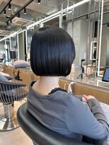 ロンドルピナス 小倉(Lond Lupinus)&nbsp;ミディアムヘア暗めカラー/デザインカラー/フェイスフレーミング