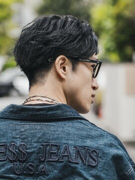 フェザーパーマリバースメンズショート10代20代30代