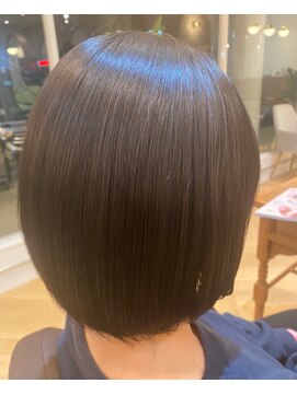 アイム(I&M) 美髪矯正×ミニボブ/美髪矯正/髪質改善/縮毛矯正/高知市/
