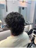 サーフカールパーマ