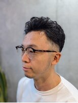 バーバーバー ナカノ(BARBER BAR NAKANO)&nbsp;40代メンズ「癖毛を活かす」ラルフカール風