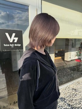 ヴォイスヘアーデザインウル(Voice hair design ulu) グレージュ/レイヤーウルフ/髪質改善/