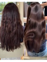 ジーナ 名駅(XENA.)&nbsp;【石塚】艶感ロング/髪質改善ストレート/髪質改善トリートメント