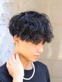 メンズフィール 南森町(MENS FEEL) 王道マッシュ波巻きパーマ