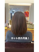美容室 ステラ&nbsp;ローレイヤーボブハンドブローとアイロン仕上げーどちらが好き？