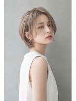 ゴロクヘアー(56 hair)&nbsp;グレージュショートボブ【56hair 戸越銀座】