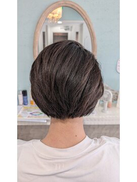 マオヘアー(MAO hair) 【MAOhair】 ショートレイヤーボブ