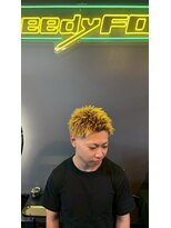 グリーディーフォックス 三軒茶屋(GreedyFOX) 波巻き/マッシュパーマ/ウルフ/ハイライト<理容室>三軒茶屋