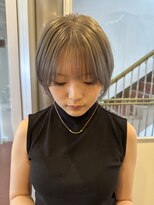 アム(amu)&nbsp;ミルクティーグレージュ/シルバーカラー/グレージュカラー