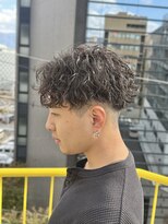 ギルティ(GILTY)&nbsp;メンズパーマルーズパーマシャドウパーマッシュウルフゆるめ