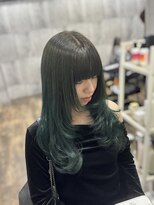 サニーサイド 大名(Sunny side)&nbsp;【Sunny side_Rio】レイヤーカット×オリーブ