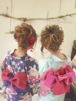 ヘアセット＆浴衣の着付