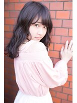 カモン(CAMON)&nbsp;【CAMON.】ウェーブがかわいいゆるふわミディ