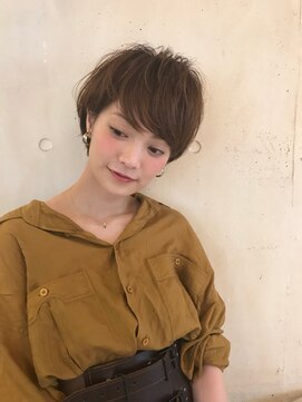 ミンクス 銀座店(MINX) 【MINX根岸】ドキッとする横顔ショートボブ