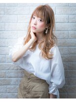 ヘアーアートシフォン 池袋西口店(Hair art chiffon)&nbsp;グラデーションカラーひし形シルエットマーメイドアッシュ無造作