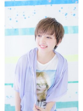 ネオリーブエクラ 上野御徒町店(Neolive eclat) サマーショートスタイル　アースカラー