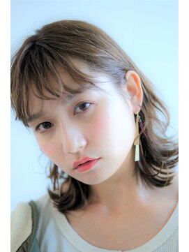 シャル オカチマチ 上野御徒町(shalu) ナチュラル外はねミディ[上野御徒町]