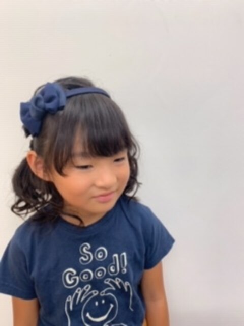 子供ヘアセット