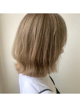 ファースト 泉中央店(first) 肩ラインボブ/ベージュ/ハイトーンベージュ