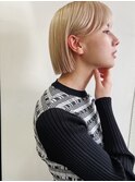 【JUNO天文館店】きりっぱなしボブ ハイトーン