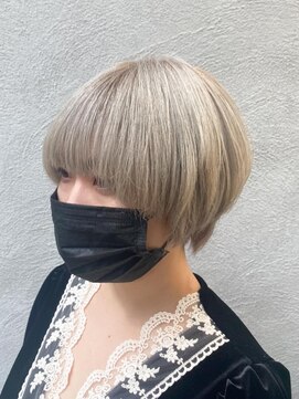 ボンドバイテトテ 三宮元町(BONDbytetote) 【BONDnariのサロンスタイル】ホワイティーベージュ