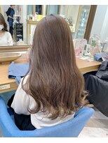 ロンドアベニール 北千住(Lond avenir)&nbsp;ブリーチなしダブルカラー　シアーグレージュ　西田大樹