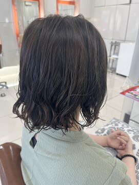 フォルテ 中田店 ゆるふわデジパ×オリーブベージュ