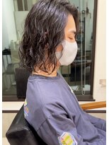 シェルハ(SHELHA)&nbsp;ロングヘアミディアムヘアツイストスパイラルパーマワイルドヘア