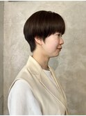 タイトな大人マッシュショート