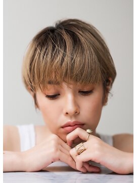 オンカラー(ON.COLOR) 大人ハイライトグレージュショート40代50代